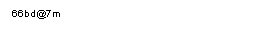 Text Box: 66bd@7m
