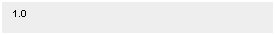 Text Box: 1.0
