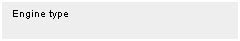 Text Box: Engine type 
